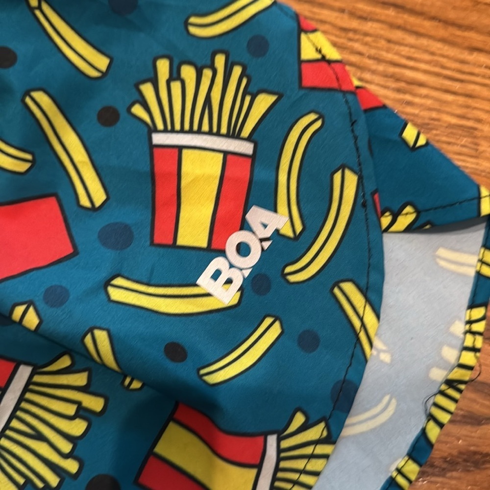 BOA Women's 1" Elite Split Short - French Fries size small NWOT - Picture 7 of 9